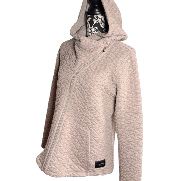 Calvin Klein Cream Teddy Jacket L - Picture 2 of 4